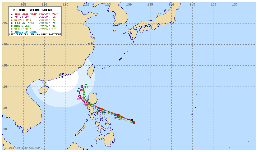 Tropical Storm PAENG NALGAE Advisory No 03 Typhoon2000 Philippine