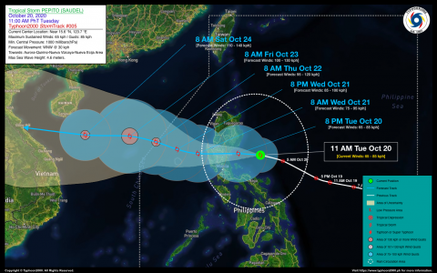 Tropical Storm PEPITO (SAUDEL) Advisory No. 05