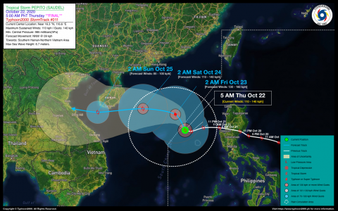 Severe Tropical Storm PEPITO (SAUDEL) Final Advisory