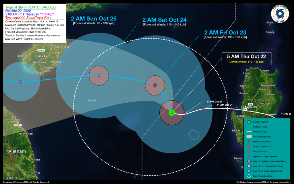 Severe Tropical Storm PEPITO (SAUDEL) Final Advisory – Typhoon2000 ...