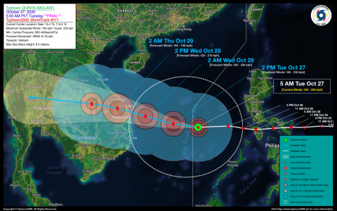 Typhoon QUINTA (MOLAVE) Final Advisory