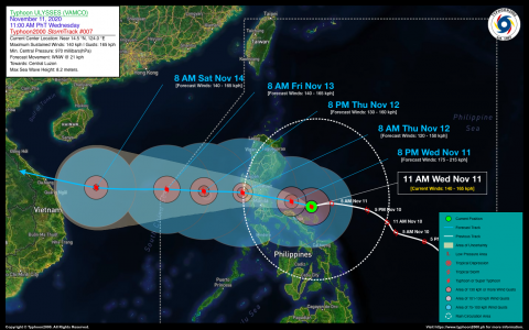 Typhoon ULYSSES (VAMCO) Advisory No. 07