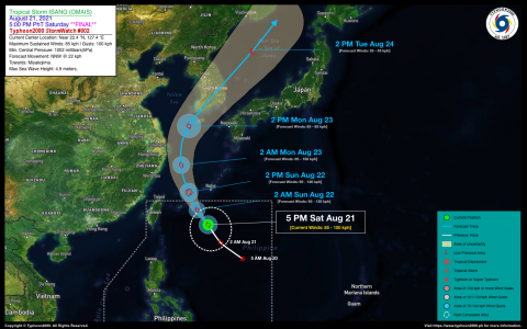 Tropical Storm ISANG (OMAIS) StormWatch No. 02 [FINAL]