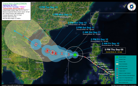 Severe Tropical Storm JOLINA (CONSON) Final Advisory