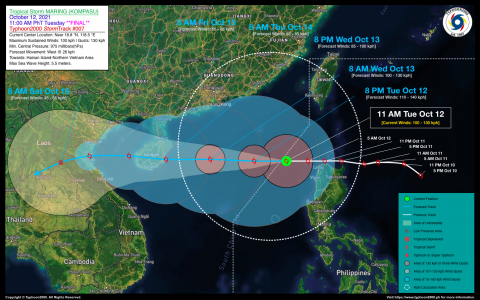 Severe Tropical Storm MARING (KOMPASU) Final Advisory