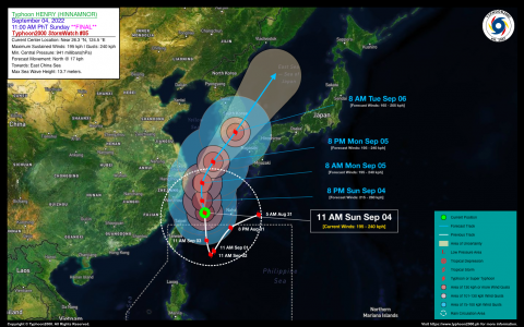 Typhoon HENRY (HINNAMNOR)  Final StormWatch