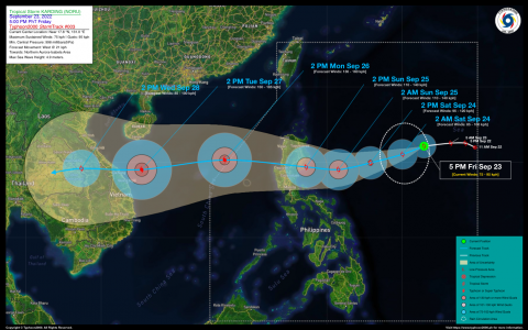 Tropical Storm KARDING (NORU) Advisory No. 03