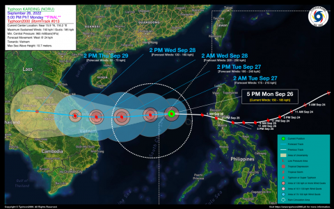 Typhoon KARDING (NORU) Final Advisory