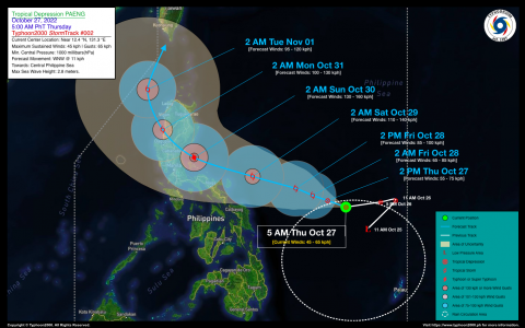 Tropical Depression PAENG Advisory No. 02