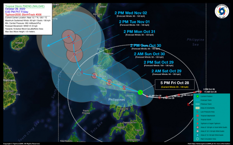 Tropical Storm PAENG (NALGAE) Advisory No. 06