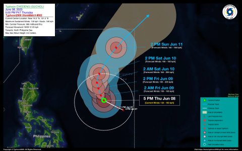 Typhoon CHEDENG (GUCHOL) StormWatch No. 02