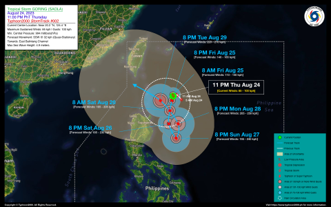 Tropical Storm GORING Advisory No. 02