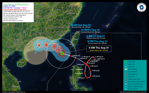 Super Typhoon GORING (SAOLA) Final Advisory