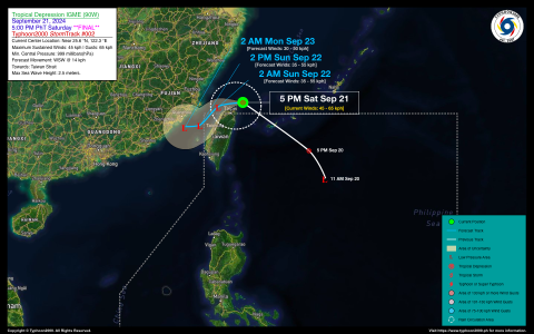 Tropical Depression IGME Final StormWatch