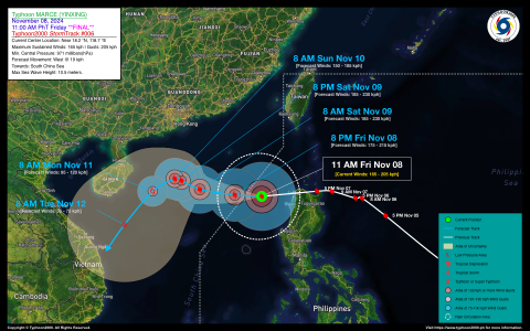 Typhoon MARCE (YINXING) Final Advisory