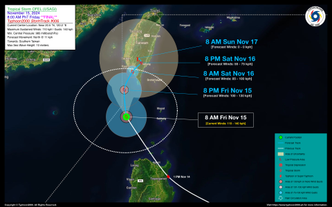 Severe Tropical Storm OFEL (USAGI) Final Advisory