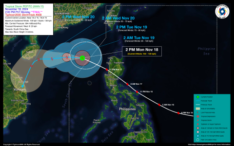 Severe Tropical Storm PEPITO (MAN-YI) Final Advisory