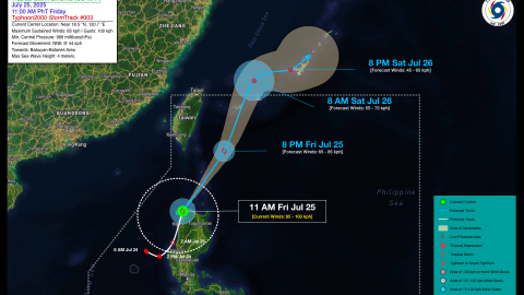 Tropical Storm EMONG (CO-MAY) Advisory No. 03